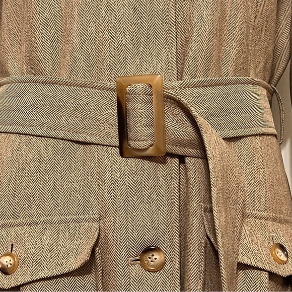 Larry Levine Classics Vintage Trench Coat - Picture 3 of 9